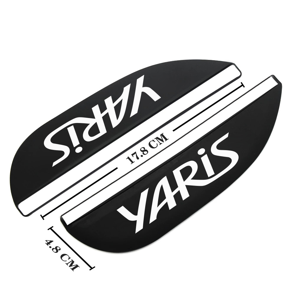 Toyota TOYOTA AYGO | Toyota Rearview mirror rainproof sticker - toyota-18-yaris
