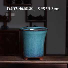 【微景观盆】多肉微型手掌紫砂小花盆微型盆景圆瓢口宜兴紫砂盆