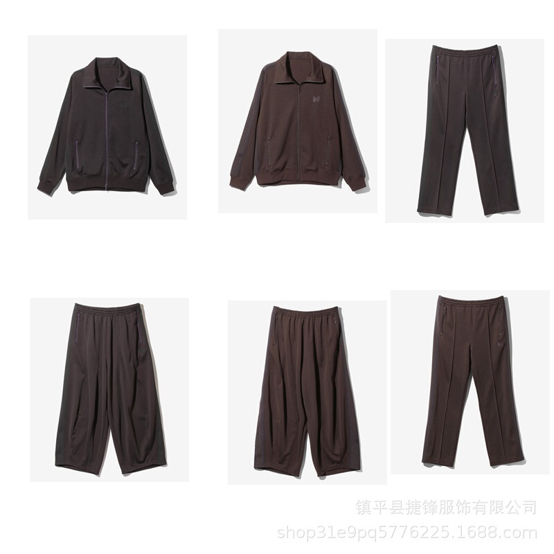 Cross-Border Export Wholesale 2025 New European and American Butterfly Embroidered Loose Bloomers Wide-Leg Sports Pants for Men and Women Cross-Border Export Wholesale 2025 New European and American Butterfly Embroidered Loose Bloomers Wide-Leg Sports Pants for Men and Women