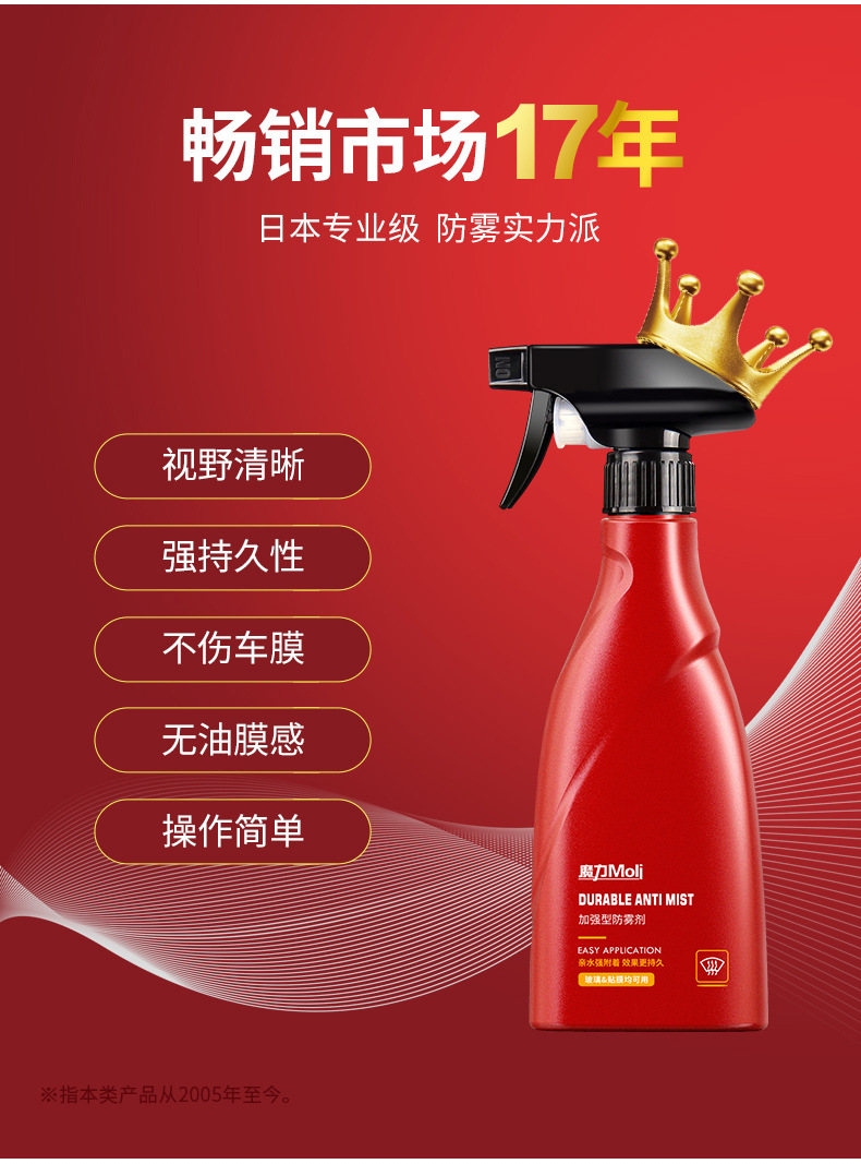 Fast Meite anti-fog agent car windshield long-acting car anti-fog window anti-fog car supplies