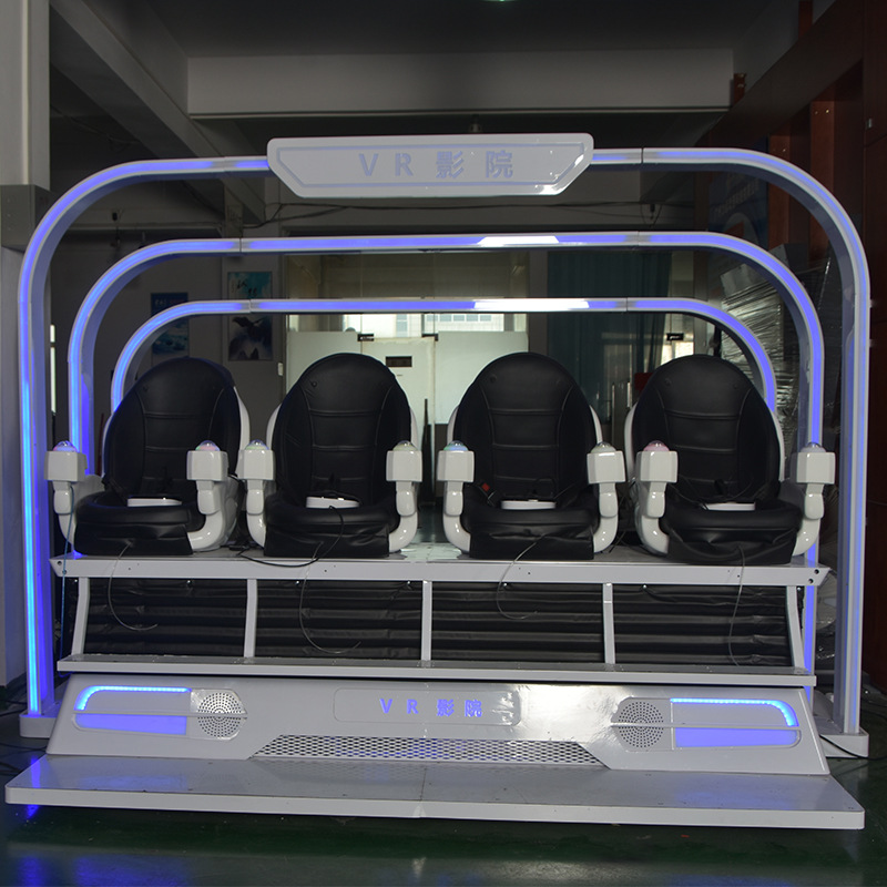 Equipos de entretenimiento VR inmersivos comerciales multipersona VR cuatro personas teatro interactivo ciencia popular sala de experiencia