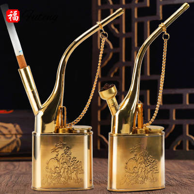 Suporte para cigarro Fortune Brass Vintage Dual Use Hookah P