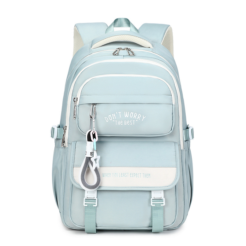 Nueva mochila para estudiantes de secundaria, mochila para estudiantes universitarios liviana de viaje de gran capacidad para mujeres, mochila para estudiantes de secundaria informal y simple