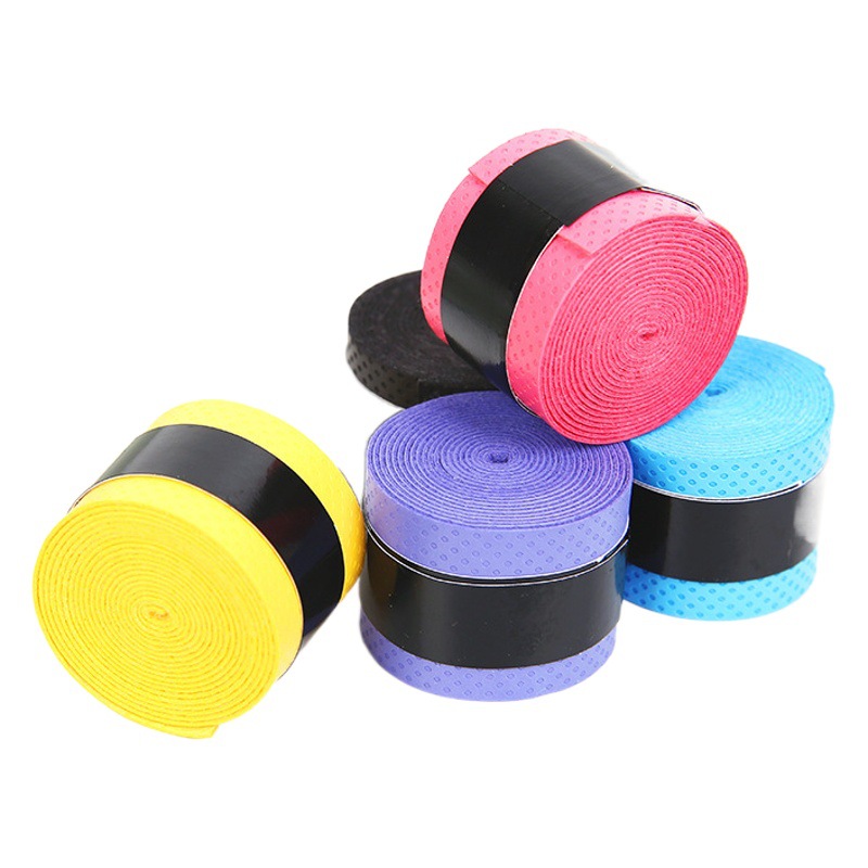Badminton racket hand glue tennis racket elastic non-slip friction sweat absorbent belt comfortable pressure point hand glue dry sweat absorbent belt