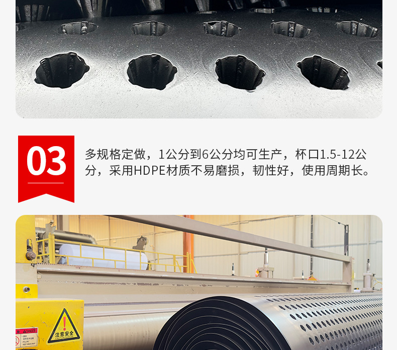 凹凸型塑料排水板