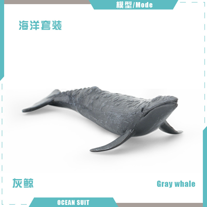 Simulación transfronteriza de una variedad de animales marinos traje de tiburón ballena tortuga delfín pingüino cangrejo criaturas marinas adornos