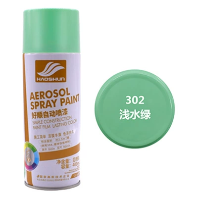 Avtomobil boyası, Haoshun Wholesale Box of 12 - 302-light-aqua-green-12-bottles-450mlbottle