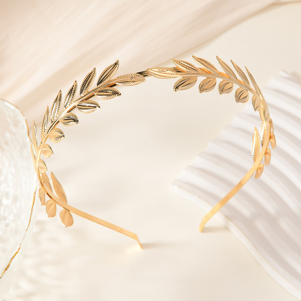 2025 Amazon venta caliente Europa y Estados Unidos corte de viento hojas de metal cabello bandas de cabello bandas de cabello al por mayor