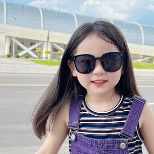 ins folding glasses children's sunglasses summer UV-proof boys' sunglasses baby sun-proof glasses girls' sun-proof glasses