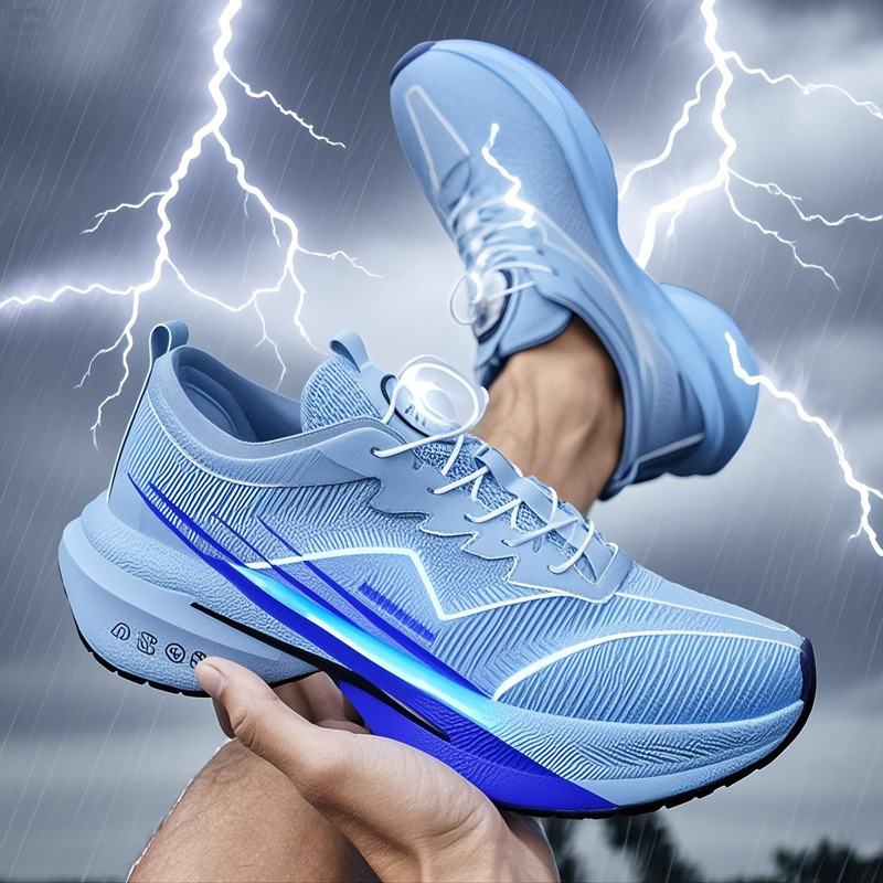 2025 Zapatos de carrera de serpiente para parejas amortiguadores y transpirables de entrenamiento de velocidad ligero zapatos deportivos profesionales