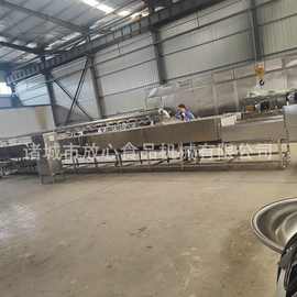 蜜薯烘烤设备 不锈钢冰薯烘烤流 水线定 做 全自动蜜薯烘烤机