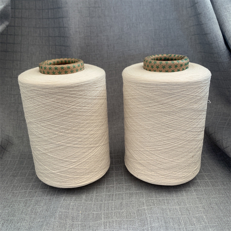 厂家现货供应 气流纺涤棉纱10支 涤棉混纺纱10支  涤棉针织纱10支