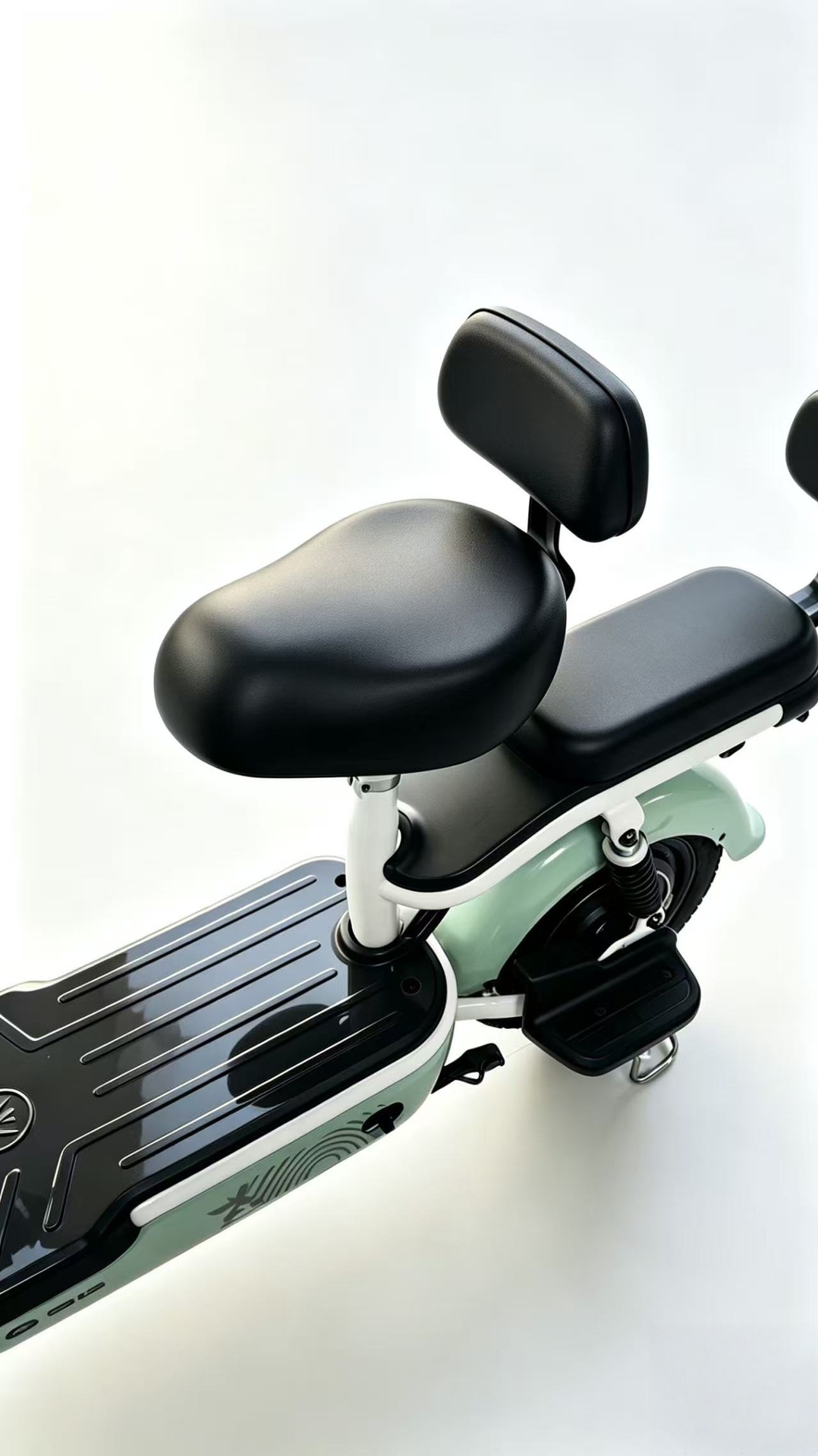 New Model Six-Spring Saddle Seat with Backrest, Universal for Electric Vehicles, Waterproof, Sun-Proof, Sturdy, Durable, Comfortable, and Not Tiring Even When Sitting for Long Periods