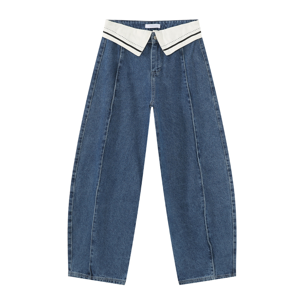 MTLCLOTHES Ropa de hombre | Deconstrucción del diseño de contraste de la cintura de nicho