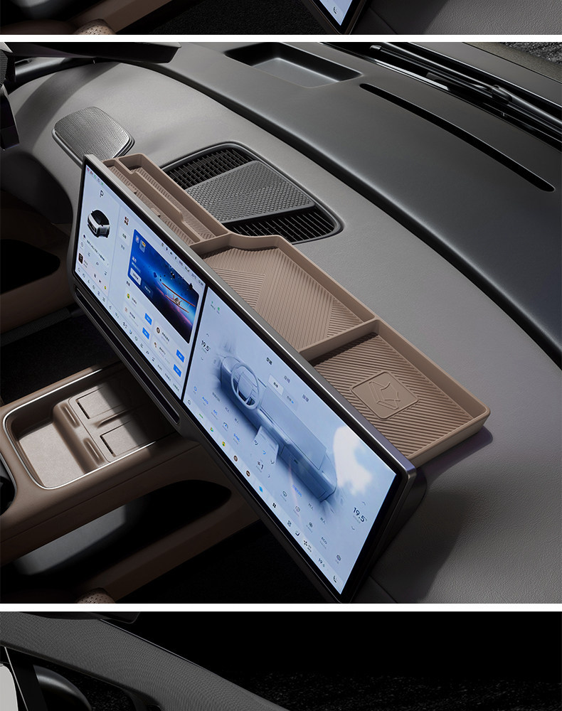 Suitable for the Storage Box Behind the Central Control Instrument Panel Screen of the Ideal I6, Car Interior Organization and Storage Box Modification