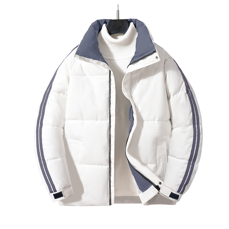 2023 abrigo de algodón acolchado abrigo de algodón de los hombres nuevo abrigo de algodón acolchado de algodón de estilo coreano