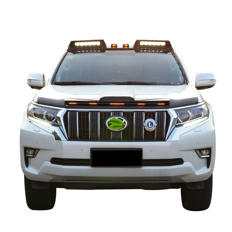 Tenxinrui adecuado para Toyota Prado autoritario fj150fj120fj90 modificado coche con luz arenisca bloque Accesorios