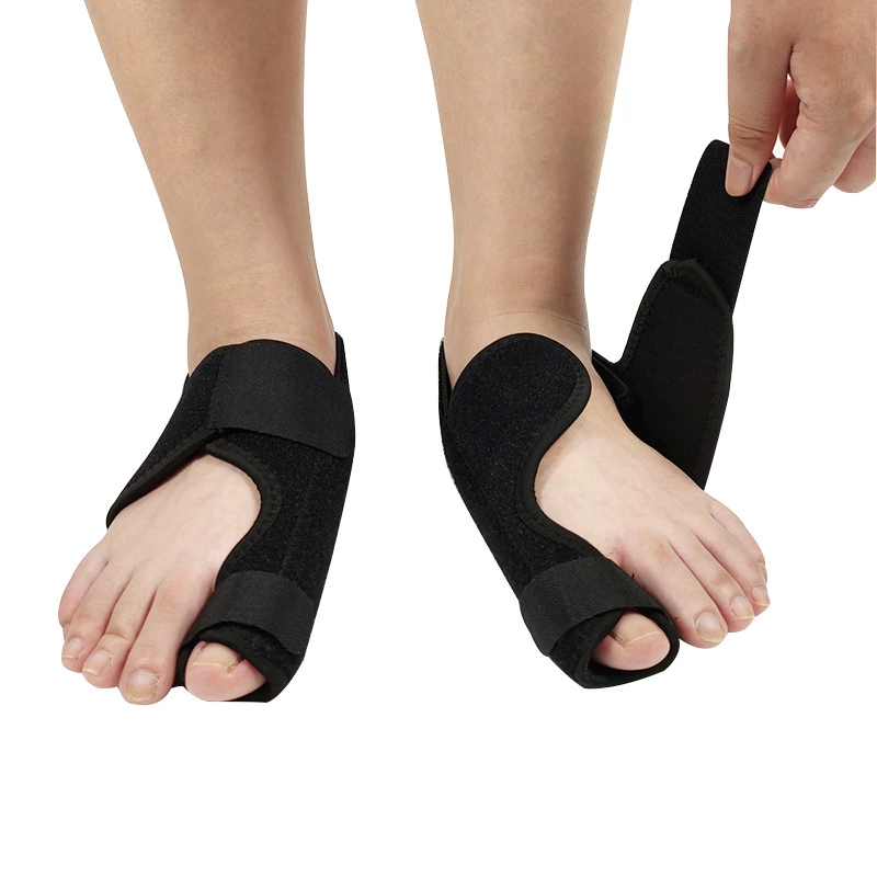 Липучка для мужского и женского пальца стопы вальгусная с разделительным устройством фиксированный Ортез с вальгусным ортезом большого пальца стопы