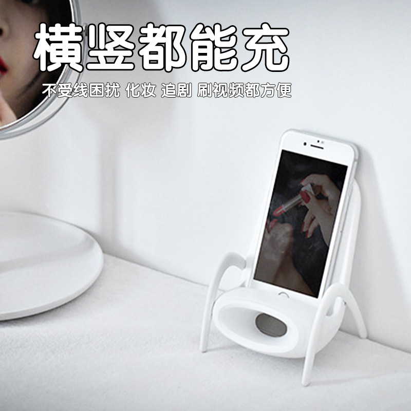 Janpim amplificador de sonido silla cargador inalámbrico para Apple ISO Android Teléfono Móvil 15W carga rápida nuevo