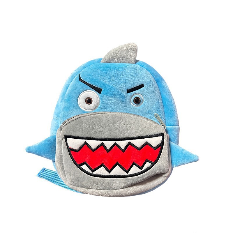 Animal bordado serie lindos niños mochila mochila mochila de peluche fábrica de bolsas de jardín de infantes al por mayor
