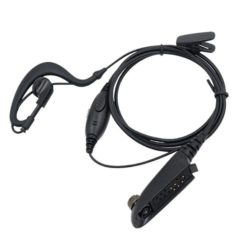 Suitable for Motorola Gp328 Gp338 Gp380 Gp600 Walkie-Talkie Headset with Thick Cable