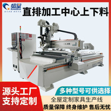 木工智能雕刻机数控设备板式家具全自动生产线自动上下料开料机器