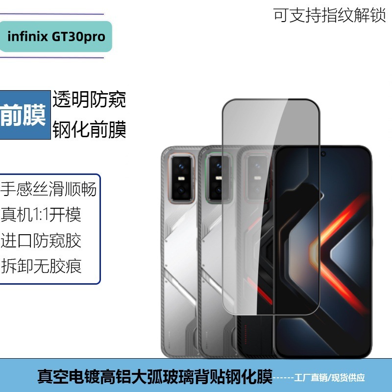 Full screen silk screen privacy film [with black edges]