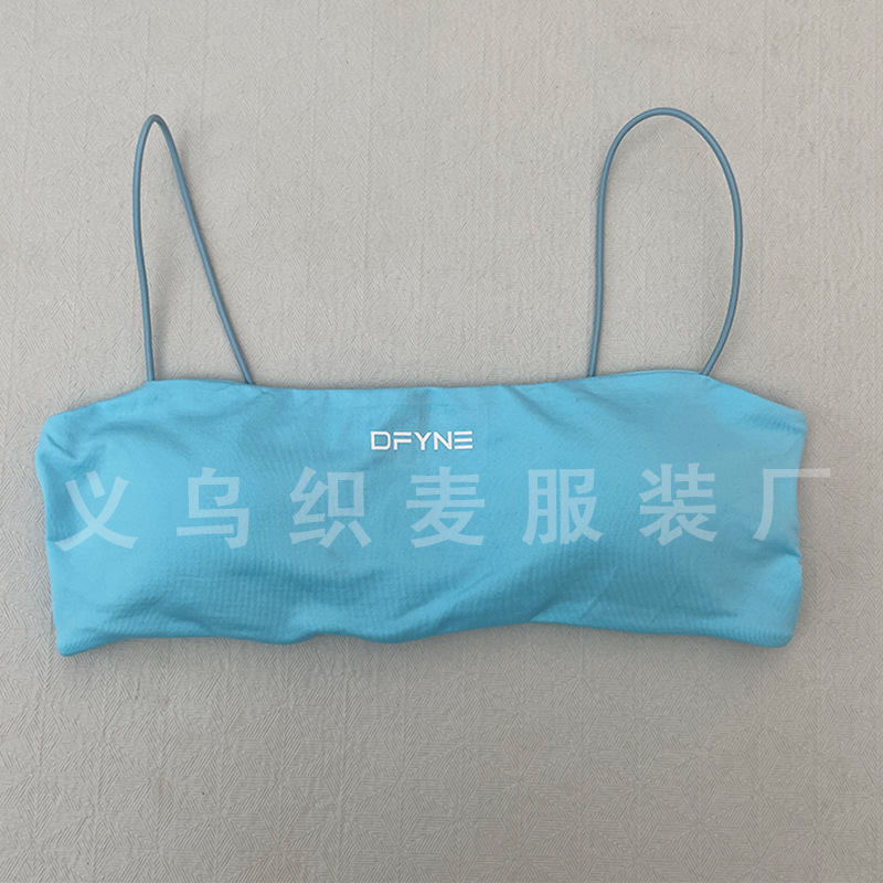 跨境DFTNE新款瑜伽套装健身短裤提臀长裤运动吊带文胸披肩长袖女|undefined