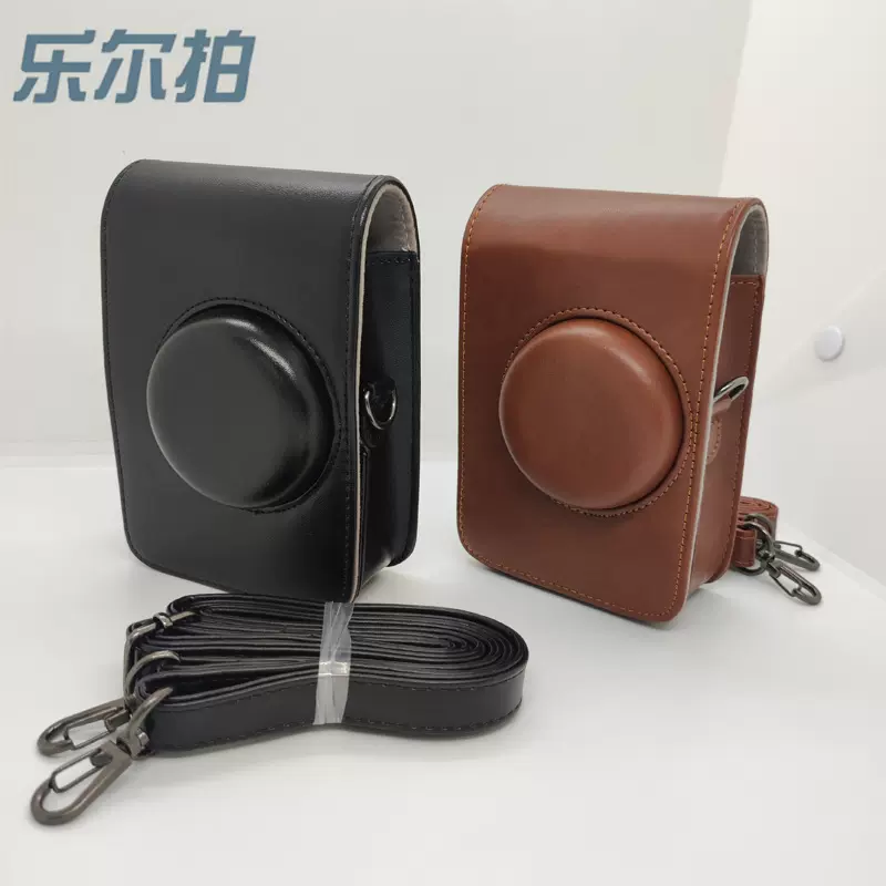 现货 拍立得mini EVO复古收纳皮套 PU皮革相机保护包数码摄影包