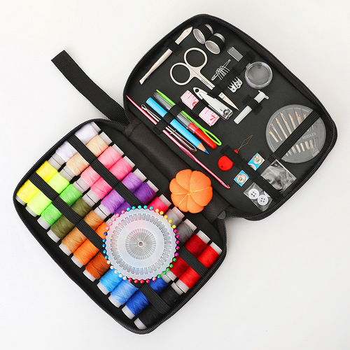 Manufacturer wholesale sewing kit set home DIY portable sewing tool set Amazon home sewing box