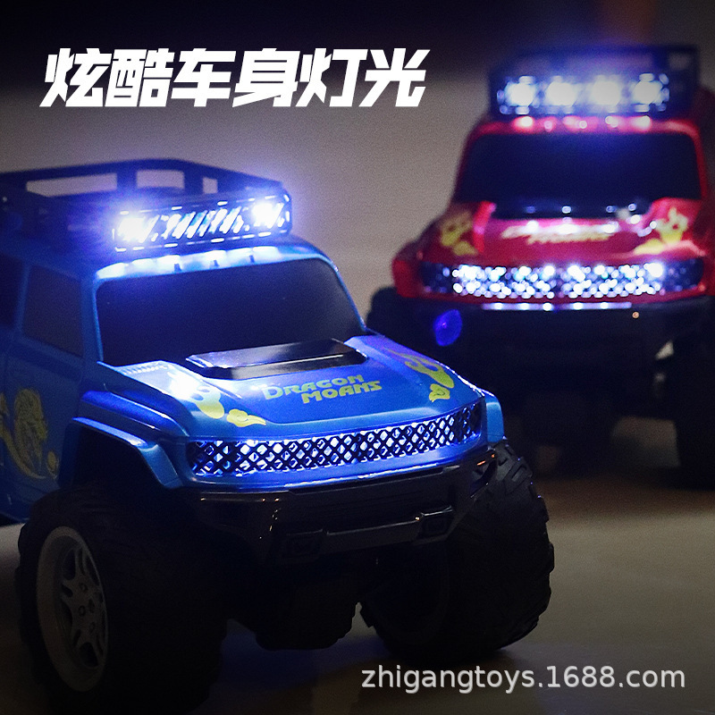 New Remote Control Car Four-Wheel Drive Electric Small Card Climbing Off-Road Vehicle Cool Remote Control Stunt Car with Light New Remote Control Car Four-Wheel Drive Electric Small Card Climbing Off-Road Vehicle Cool Remote Control Stunt Car with Light