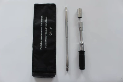 Car cross wrench tire wrench Car jack