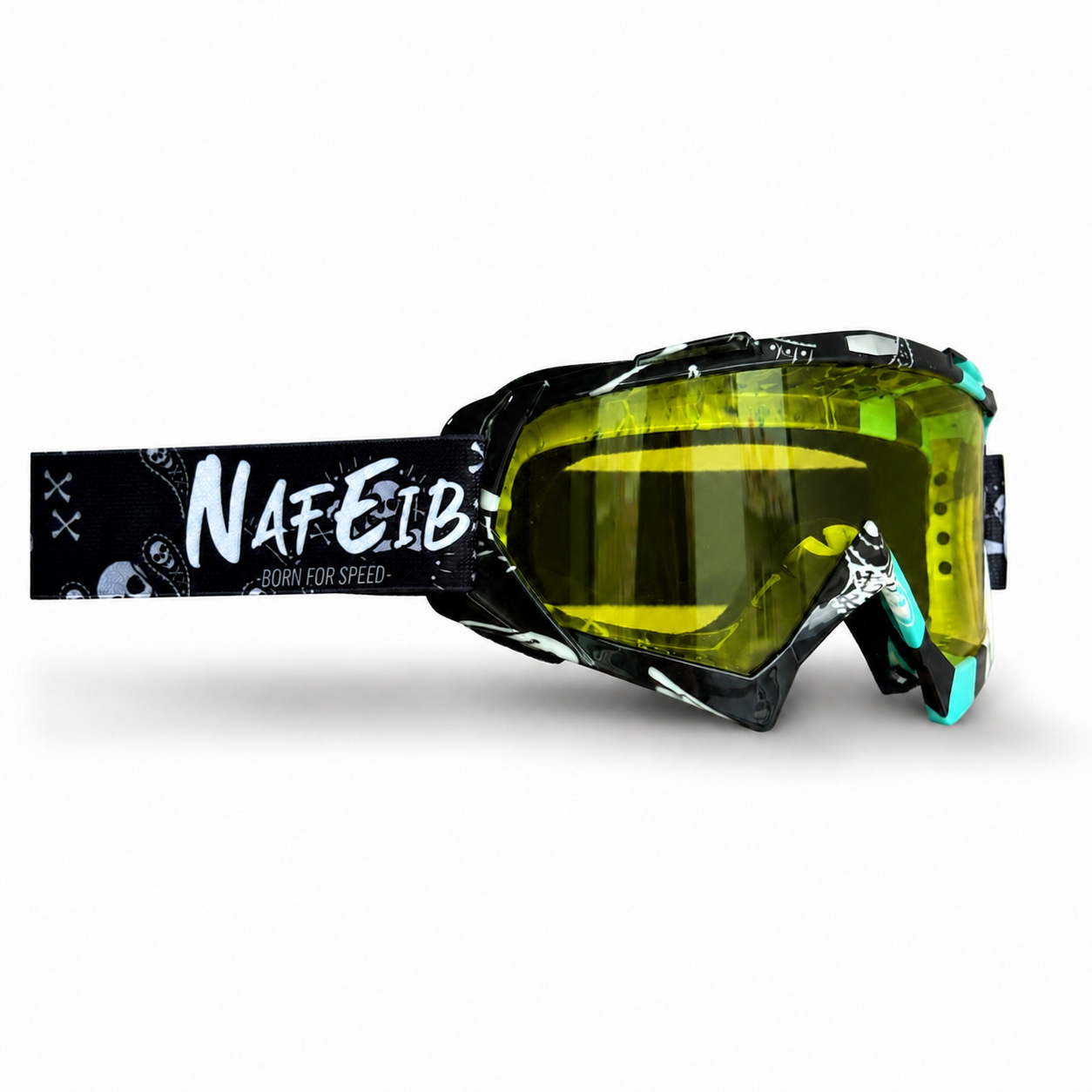 Gafas Protecciones N634 UV400 para Ciclismo y Esquí de TPU y PC Cortavientos