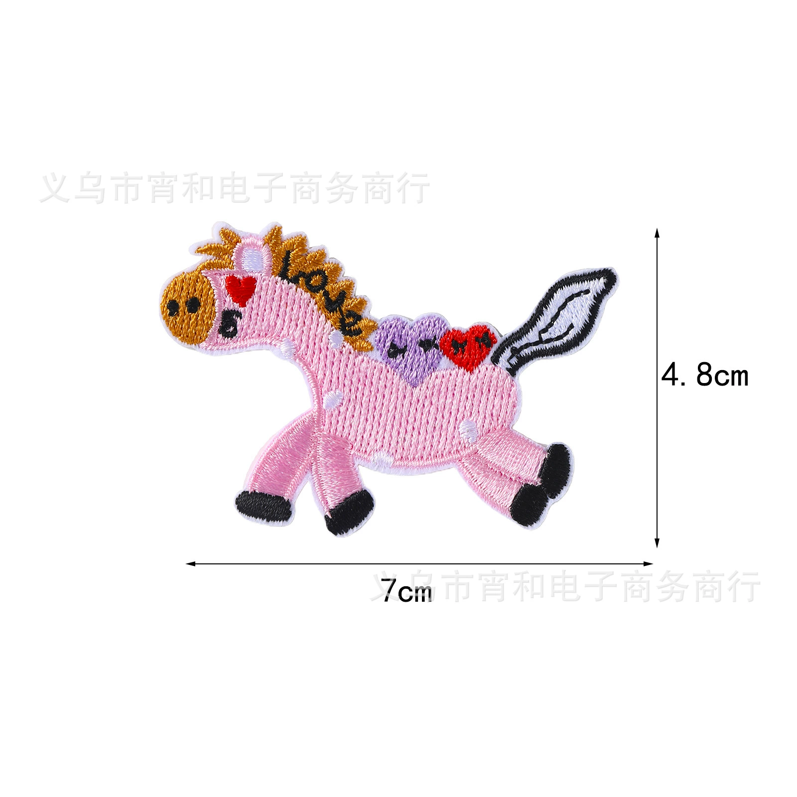 Текстильная лошадка? Wait pony textile pony accessory bag self-adhesive pack with embroidery handmade
