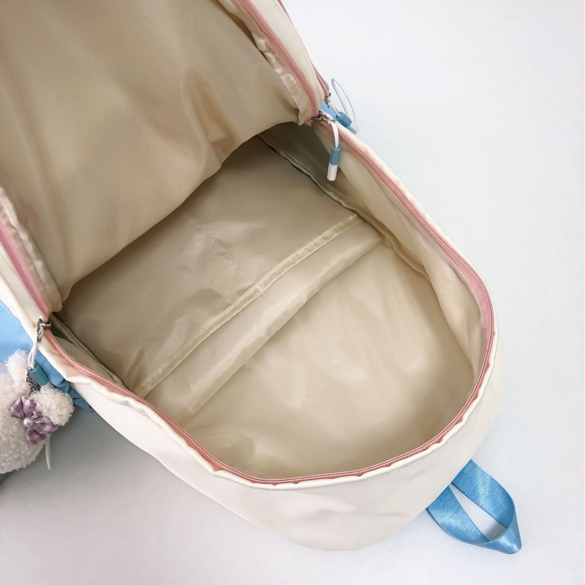 Nueva mochila de dibujos animados simple para estudiantes de secundaria y secundaria