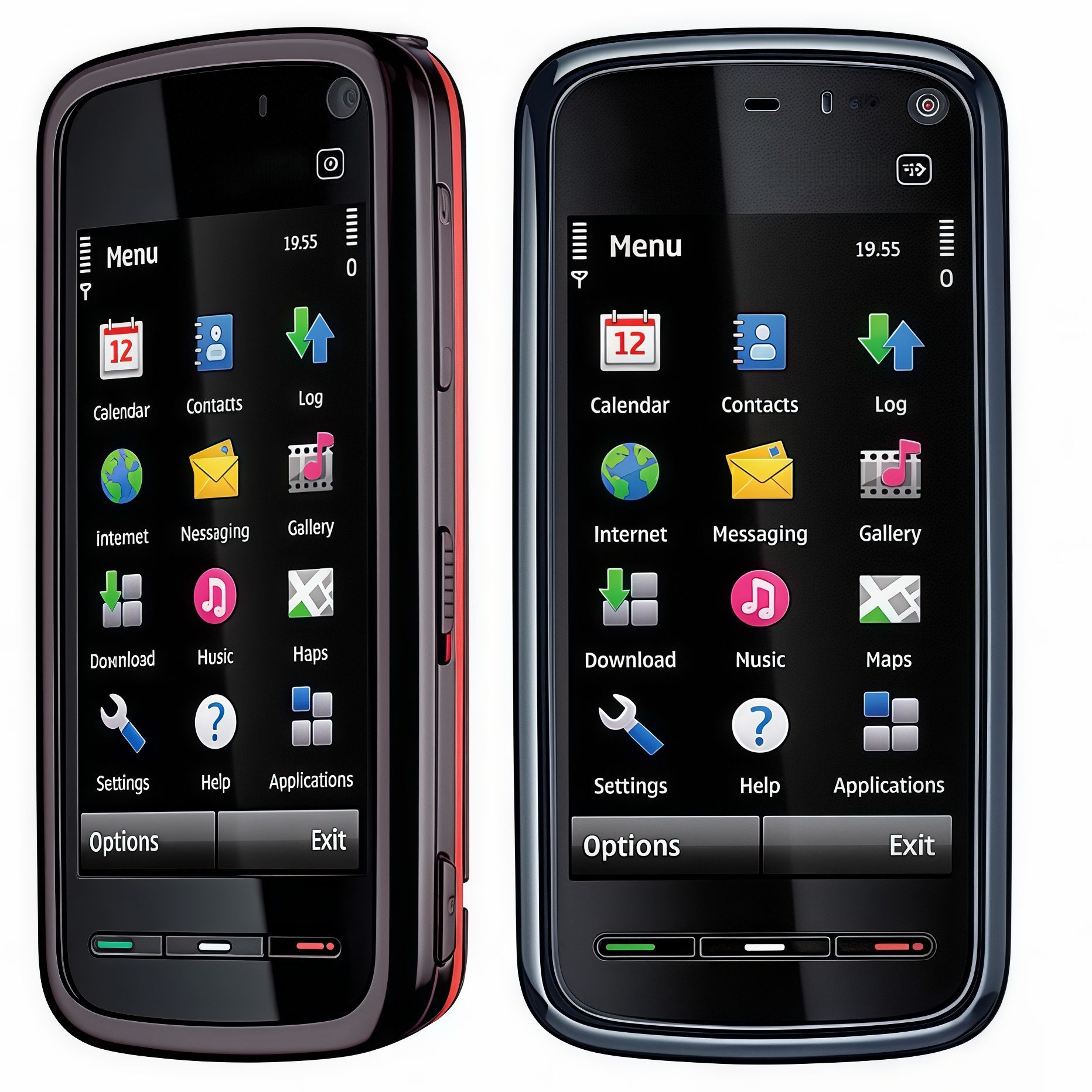 跨境手机 5800 5230 3G联通直板非智能手机触屏老人学生按键手机