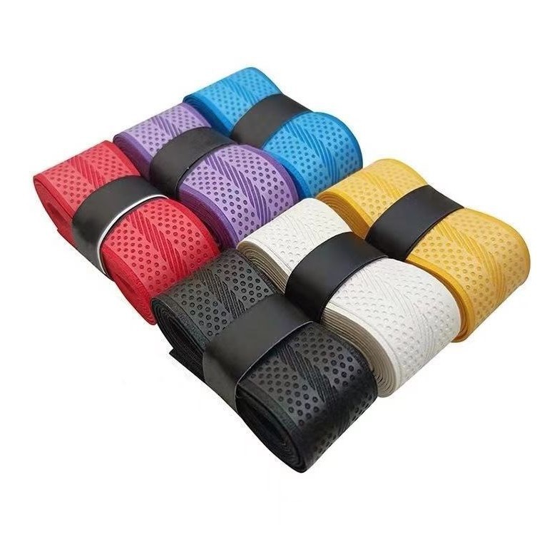 Correa de agarre de golf PU patrón de mano pegamento antideslizante resistente al desgaste anti-choque cinturón que absorbe el sudor Accesorios de la correa de bobinado del club de golf