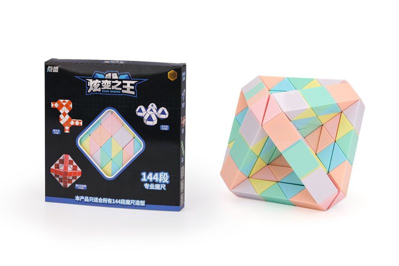 Diansheng 多用途マジック定規マカロンカラー 24 セグメント-240 セグメント教育子供のおもちゃルービックキューブ幼稚園ギフト卸売|undefined