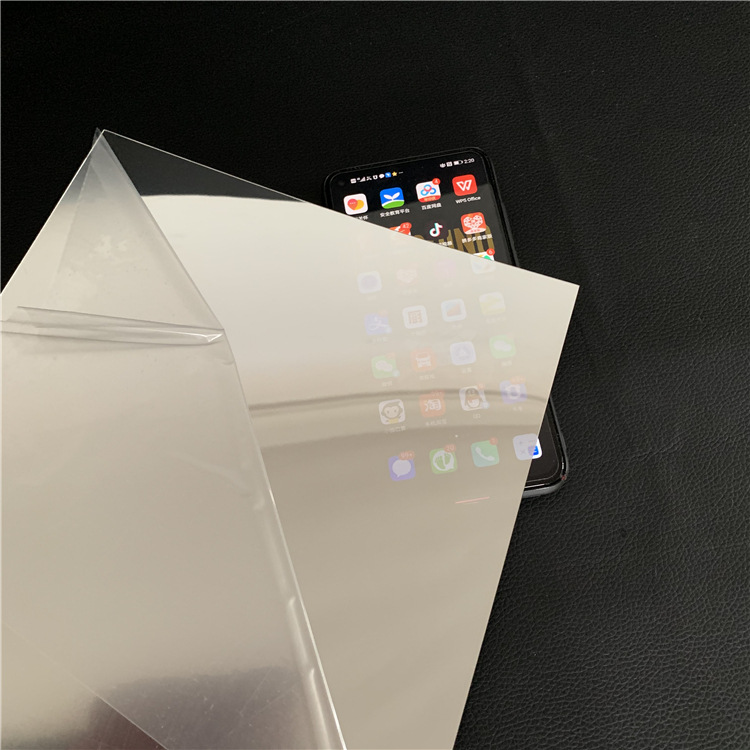 厂家现货 亚克力镜片 亚克力半透镜 亚克力银色半透镜 PS镜片银色