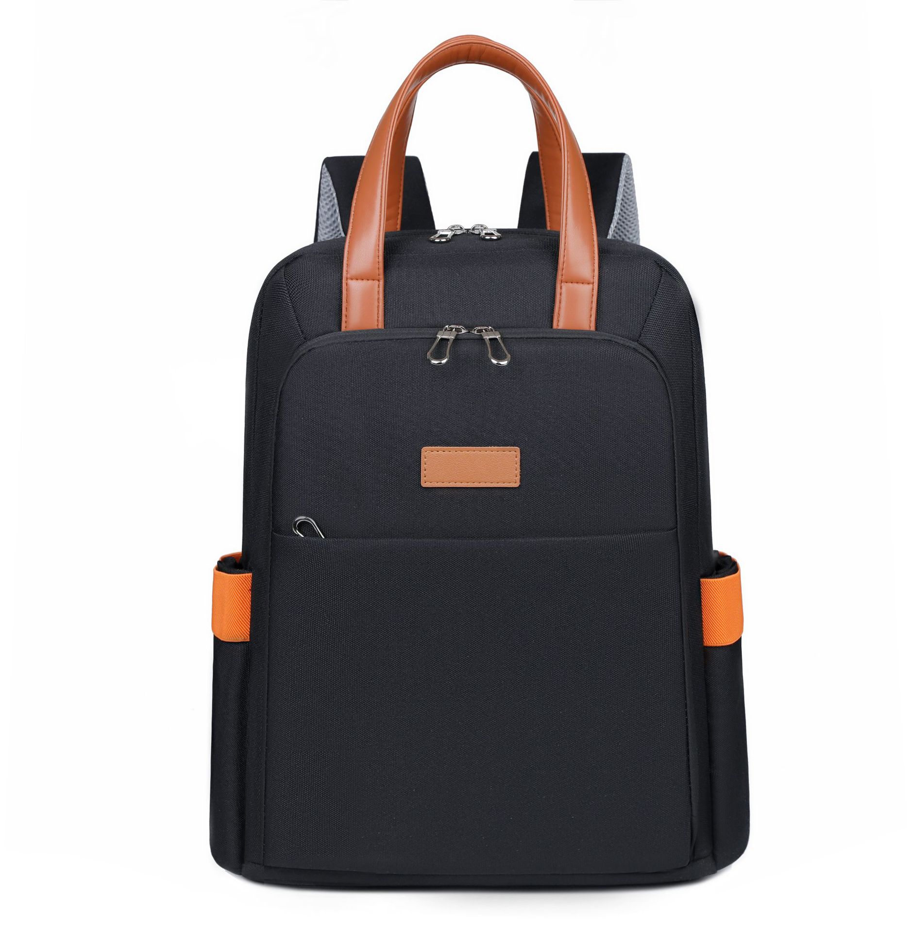 High-end women's backpack, men's Oxford fabric, large-capacity, multi-functional, durable and fashionable business backpack full figure