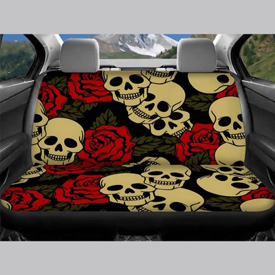 seat covers featuring rose and Universal seat cover