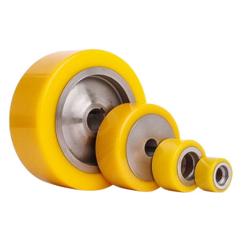 Полиуретановая роликовая полировальная машина из нержавеющей стали с покрытием колеса заливки полиуретановых изделий с покрытием колеса