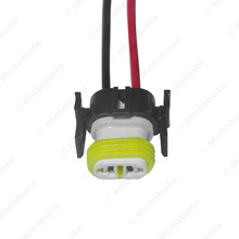 汽车大灯插座LED/HID灯座转接线H11 H8 H9插件线灯座线陶瓷铜线