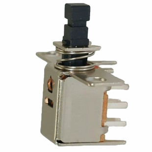 6-Pin Locking Straight Key Switch, Dual-Channel Self-Locking Switch, Six-Pin Self-Locking Key Switch, Push Switch