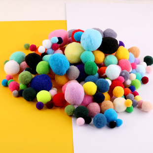 �u׃ɫϵ�ߏ�����ɫë��ͯDIY�ֹ������Ʒ���1-3cmë�q��