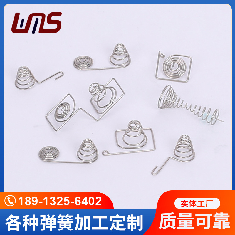 厂家供应弹簧钢矩形机械弹簧 大线径汽车加高弹簧拉伸电池弹簧