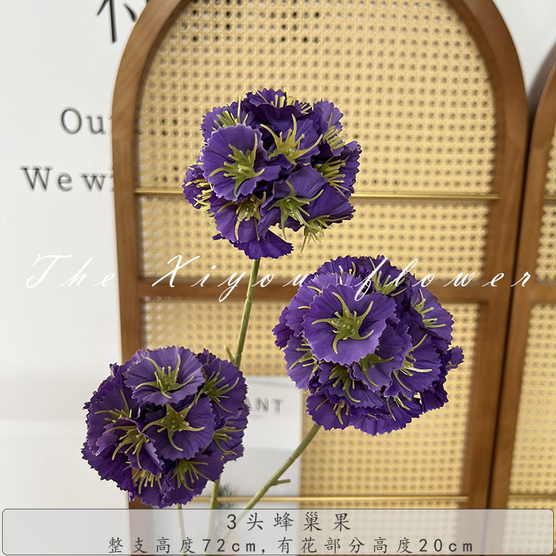 풍차 열매-짙은 보라색