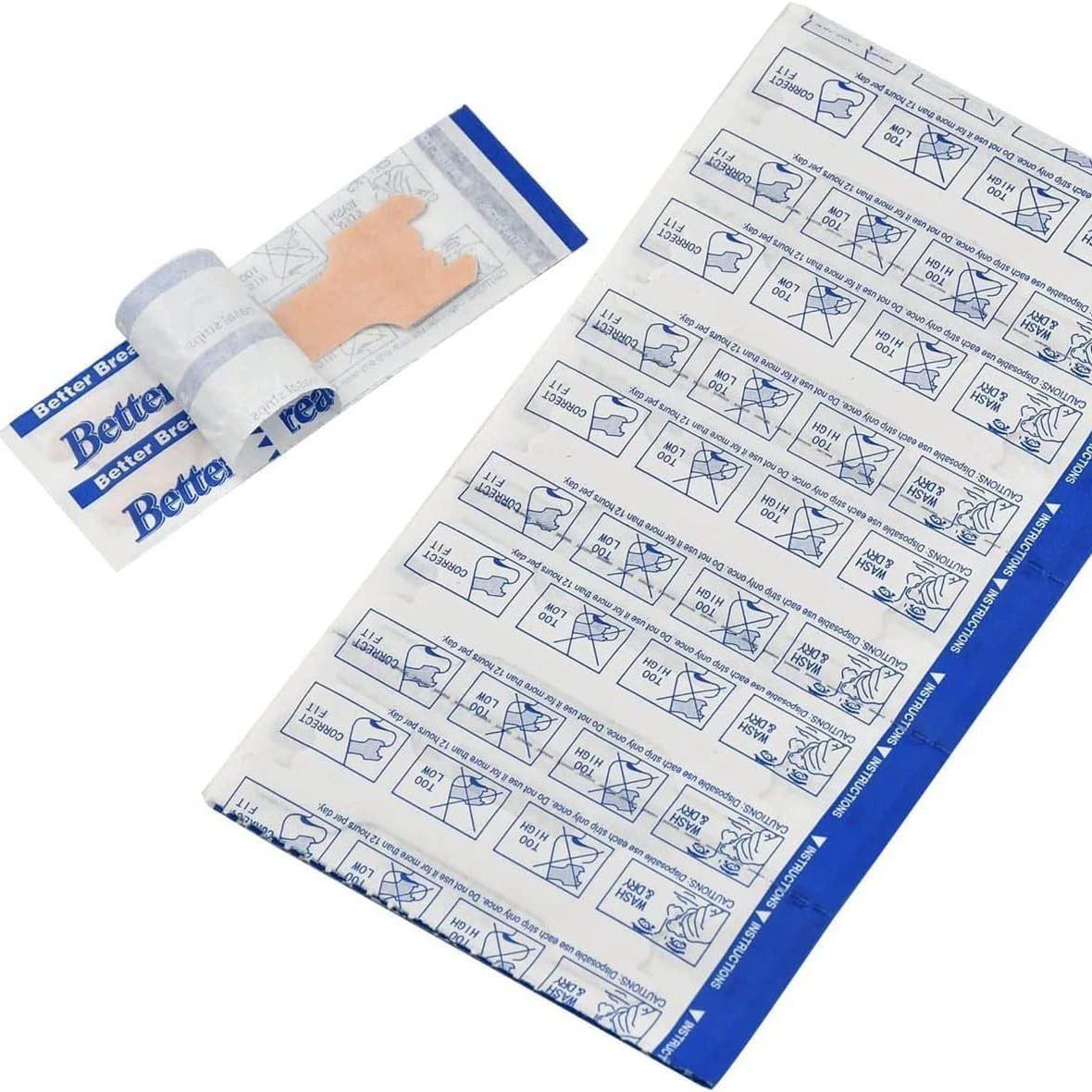 Фабрика спот better breath Вентиляция Носовая наклейка может быть настраиваемой для детей с логотипом