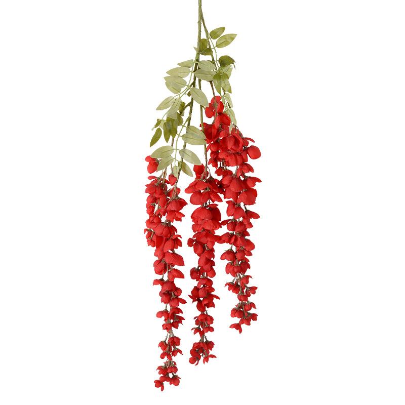 Simulación Abler flor púrpura gigante salón de bodas techo techo de elevación flor de línea alta Monet Wind Flower Hotel