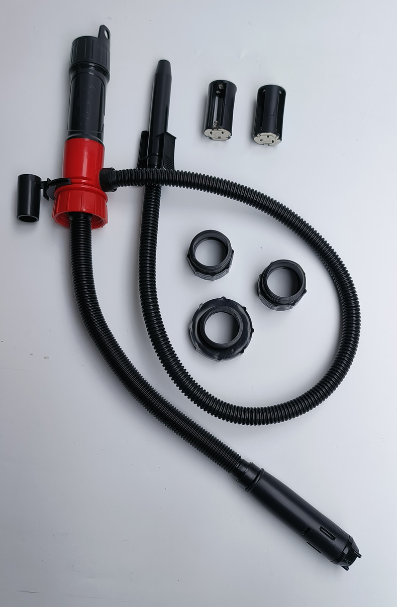 Cross-Border Detachable Electric Water Pump Oil Suction Pipe Portable Electric Oil Pump Self-Driving Gasoline Hose Oil Transfer Pump